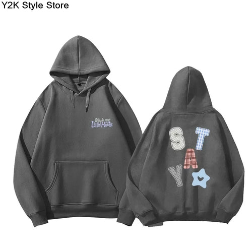 "Unisex Oversized Aesthetic Streetwear Zipper Hoodie